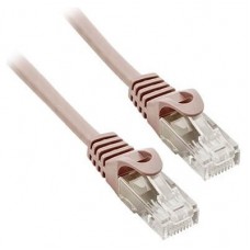 Cable de red UTP Phasak Cat. 6 Cu 3 m. gris
